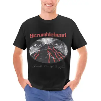 Редкий Винтаж 1992 года Scramblehead Death Valley Coffee Band Промо-футболка Чарльза Мэнсона