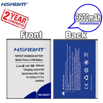 Новое поступление [HSABAT ] Сменный аккумулятор LIW38245 емкостью 3600 мАч для Hisense Infinity F17 Pro F16