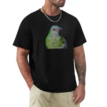 Атласная футболка bowerbird, большие размеры, милая одежда, мужская футболка blanks