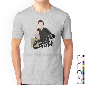 Cash In Черная футболка из 100% хлопка Johnny Cash Хэнк Уильямс Хэнк 3 Хэнк Iii Хэнк Младший Вилли Ребел Кантри Олд Кантри Стил