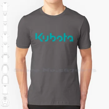Повседневная футболка с логотипом Kubota, футболки с рисунком высшего качества из 100% хлопка