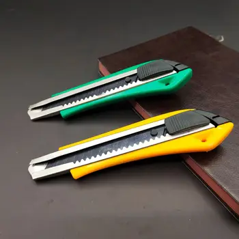 большой художественный нож 18 мм, нож для обоев, нож для бумаги, режущий инструмент, офисные и учебные принадлежности