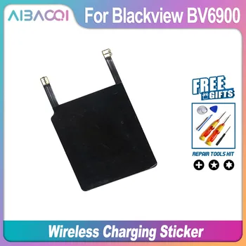 AiBaoQi Фирменная Новинка NFC Антенна Беспроводной Зарядки Стикеры Замена Аксессуара Для Blackview BV6900 Телефон
