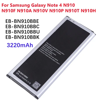 EB-BN910BBE EB-BN910BBK EB-BN910BBC EB-BN910BBU аккумулятор емкостью 3220 мАч для Samsung Galaxy Note 4 N910 N910A/V/P