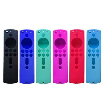 6 Цветов Противоскользящий Силиконовый Защитный Чехол для Пульта Дистанционного Управления для Amazon Fire TV Stick 4K Remote Controller