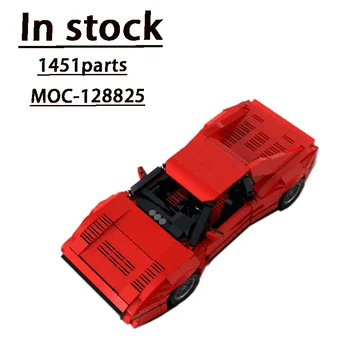 MOC-128825 Красный Новый Супер 288GT Спортивный Автомобиль В Сборе Строительный Блок Модель • 1451 Деталей Для Взрослых Детей На День Рождения На Заказ Игрушка В Подарок
