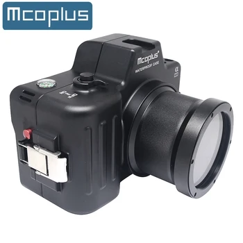 Mcoplus A7 Алюминиевый Сплав 100 м/325 футов Корпус Подводной Камеры Водонепроницаемый Чехол для Дайвинга Sony A7 Camera