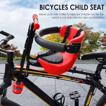 Переднее детское велосипедное сиденье Детское сиденье безопасности Велосипедное Седло Детское велосипедное кресло Сиденье Велосипеда Аксессуары для электровелосипедов