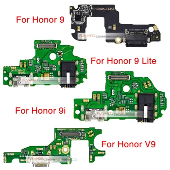 1 шт. Зарядное Устройство Для Передачи Данных Гибкий Кабель Для Huawei Honor 9 Lite 9i V9 USB Док-станция Для Зарядки Разъем Для Подключения Порта Запасные Части
