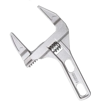 2 разводных ключа Шириной 6-68 мм, гаечный ключ для ванной комнаты, Ручные инструменты Для затягивания или ослабления гаек и болтов