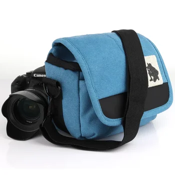 Холщовая сумка для микрокамеры, сумка для домашней DV-камеры, сумка для телеобъектива, сумка для цифровой камеры, сумка через плечо, сумка для тела