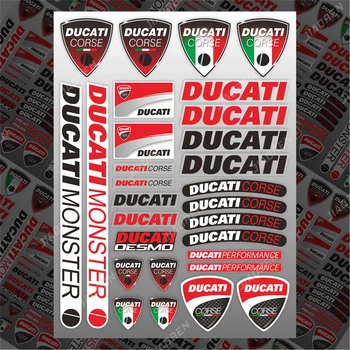 Мотоцикл для Ducati Наклейка с логотипом Monster Corse