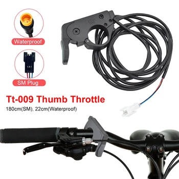Быстрая разборка дроссельной заслонки Ebike Thumb Влево/ вправо 109R для аксессуаров для электровелосипедов 12V-72V для езды на велосипеде