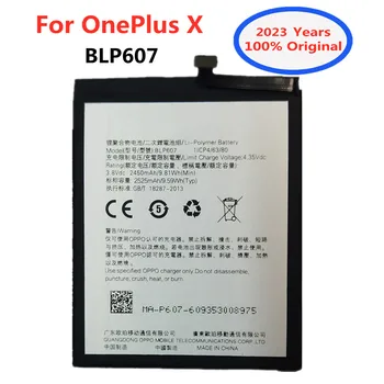 2023 Высококачественный Резервный Аккумулятор BLP607 емкостью 2450 мАч Для Oneplus X/ One plus X E1001 BLP607 Smart Mobile Phone Bateria Batterij