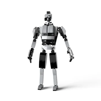 MOC X-Box3500 Love Death Robot 2 Строительных блока Комплект Меха Фигурка анимированного персонажа Кирпичная модель DIY Игрушка для детского мозга в подарок