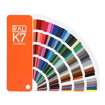 Оригинальная цветовая карта Germany raul международного стандарта RAL K7 - цветовая карта лакокрасочных покрытий для краски 213 цветов с подарочной коробкой