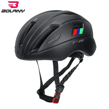 Велосипедные шлемы BOLANY Bike, Дышащий ультралегкий аксессуар, Унисекс, защитные велосипедные шлемы, Велосипедное снаряжение