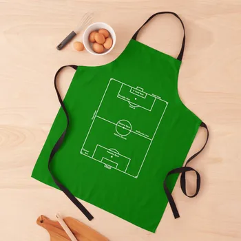 Футбольный Фартук для разметки футбольного поля, кухонный фартук для женщин и мужчин