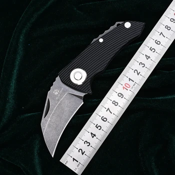LOVOCOO Parrot Шарикоподшипниковый Складной Нож D2 Blade G10 + Стальная Ручка Охота На Открытом Воздухе Кемпинг Выжить Карманный EDC Инструмент