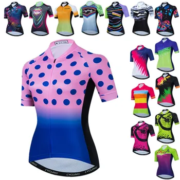 Женская велосипедная майка Летняя майка для MTB велосипеда Maillot Ciclismo Велосипедная одежда высшего качества Pro Team Гоночная Спортивная велосипедная рубашка
