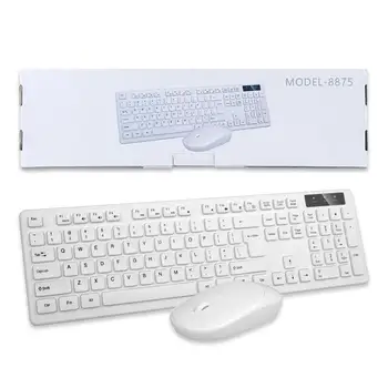Набор беспроводной клавиатуры и мыши, портативная механическая клавиатура Plug Play, мышь для игрового компьютера, клавиатура для ноутбука, набор мыши для ПК