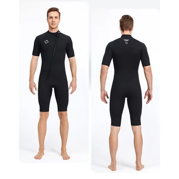 Неопреновая защитная одежда для дайвинга Унисекс, цельный купальник для подводного плавания, серфинга, Теплое эластичное снаряжение для водных видов спорта с защитой от царапин