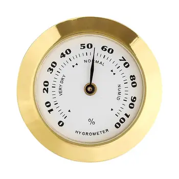 Гигрометр для измерения влажности и увлажнения сигар Gold