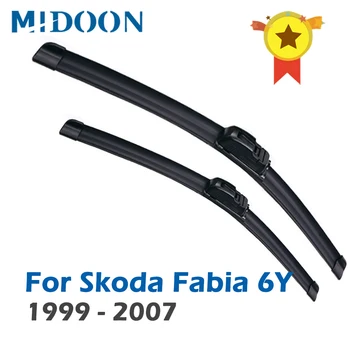 Щетки передних стеклоочистителей MIDOON для Skoda Fabia 6Y 1999 - 2007 2003 2004 2005 2006 Лобовое стекло 21 