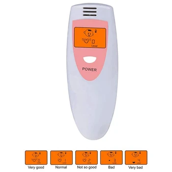 2X Портативный детектор неприятного запаха изо рта, Тестер состояния гигиены полости рта, Инструменты для мониторинга внутреннего запаха во рту, принадлежности для творчества