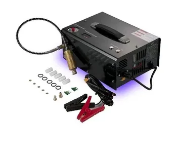 pcp pump4500Psi/30Mpa встроенный адаптер питания 12v автоматически останавливает безмасляный /безводный компрессор pcp compressor
