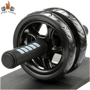 Колесо AB Roller Roller Keep Fit Wheels Бесшумный тренажер для пресса Home Crunch Artifact для силовых тренировок в тренажерном зале