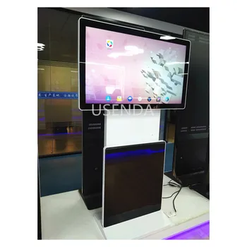 Вращающийся 4355 Дюймовый Крытый Напольный Гибкий Сенсорный экран, Вращающийся Горизонтальный ЖК-Рекламный Вертикальный Дисплей