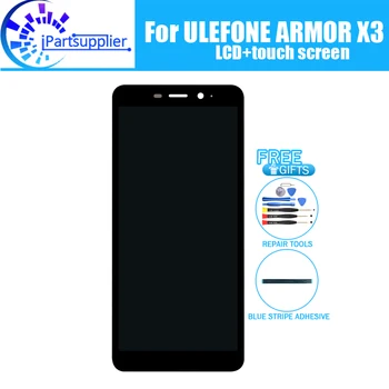 ULEFONE ARMOR X3 ЖК-Дисплей + Сенсорный Экран 100% Оригинальный Протестированный ЖК-Дигитайзер Замена Стеклянной Панели Для ULEFONE ARMOR X3