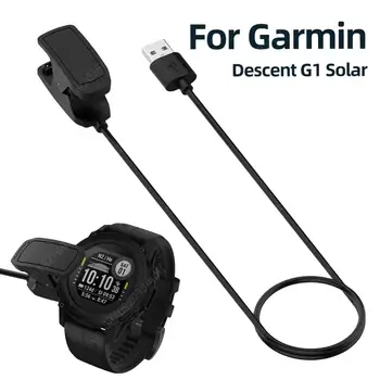 Зарядный Шнур длиной 1 М С USB-Кабелем Для Передачи Данных, Зарядное Устройство, Док-Станция, Зажимная Подставка для Garmin Descent G1/G1 Solar/Solar Letel