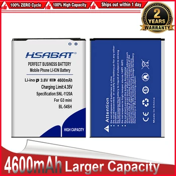 Аккумулятор HSABAT для LG Optimus G3 mini BL-54SH G2 D725 D722 D728 D729 D22 F300 L90 F7 F260 D410 D405N US780 F320 g3s mini