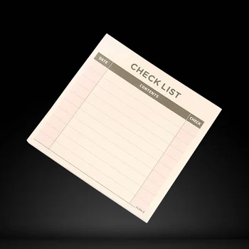 Блокнот-планировщик на 60 листов, мини-блокнот, блокнот с клейкими заметками, маленький журнал