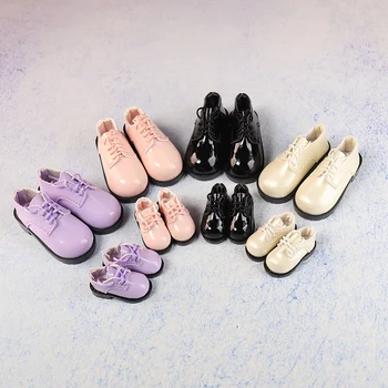 Комплект кожаных туфель для куклы DBS 1/6 для 4,8 см 1/6 маленького ангела, 2,8 см 1/6 блит, 2,3 см средней куклы ICY BJD DOLLS