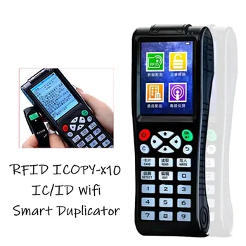 Новейший Дубликатор NFC-меток Icopy8 Pro X10 13,56 МГц UID-Шифрование Wifi Считыватель RFID Smart Writer Копировальный Ключ 125 кГц T5577 Карта