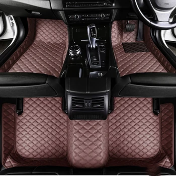 Изготовленный на заказ Кожаный полный комплект автомобильных ковриков RHD для BMW X4 2014 2015 2016 2017, Водонепроницаемый коврик для ног, Аксессуары для салона автомобиля