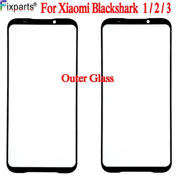 Для Xiaomi Black Shark 2 Внешнее стекло Замена передней стеклянной линзы Экран для Xiaomi Black shark Внешнее стекло Black Shark 3