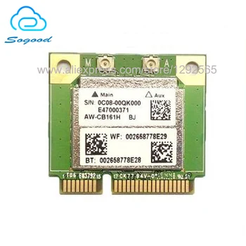 Realtek RTL8821AE Mini PCI-e 2,4 G и 5G bluetooth 4,0 AzureWave IEEE 802.11a/b/g/n/ac Комбинированный модуль беспроводной сетевой карты AW-CB161H
