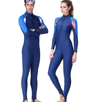 Дышащий гидрокостюм для дайвинга UPF 50 + Купальник для подводного плавания и серфинга с длинными рукавами, быстросохнущий купальник для водных видов спорта с защитой от ультрафиолета