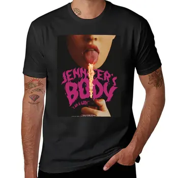 Новая футболка с изображением тела Дженнифер, мужская одежда, футболки для спортивных фанатов, белые футболки для мальчиков, одежда с аниме, мужские футболки