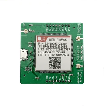 Модуль SIMCOM SIM5360A breakout board 3G WCDMA/HSPA LCC 100% Новый и оригинальный GSM/GPRS/EDGE UMTS/HSPA + 850/1900 МГц