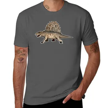 Новая футболка Dimetrodon, мужские футболки-тройники
