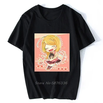 Футболка унисекс с принтом Danganronpa V3 Killing Harmony Kaede, мужская хлопковая футболка, футболки с аниме, топы, уличная одежда Harajuku