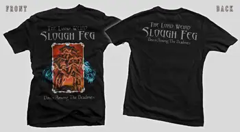 Новая футболка с принтом DtgDtf - SLOUGH FEG - Down Among the Deadmen - размер- SMLXL2-3-4-5-6- 7XL