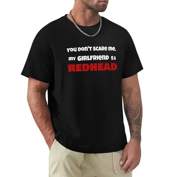 Не пугай меня, моя девушка - рыжая Джинджер Прайд, футболка, Эстетическая одежда, графическая футболка, мужская футболка