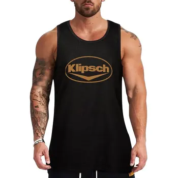 Новая майка с логотипом Klipsch, футболка для бодибилдинга, мужская одежда, летняя одежда, спортивные костюмы