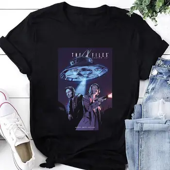 The X Files SS11 Винтажная футболка The X Files Рубашка Подарок фанату фильма 